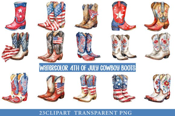4th of July Cowboy Boots Clipart: A Designer’s Honest Review