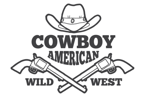 Cowboy Badge Embroidery Design: A Bold Statement for Western Projects