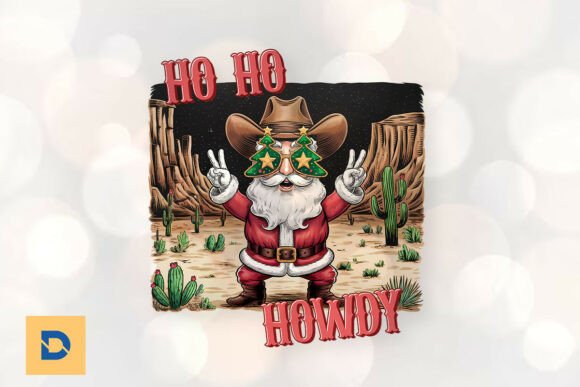 Cowboy Cat Christmas Cheer Season PNG Review for Real Projects