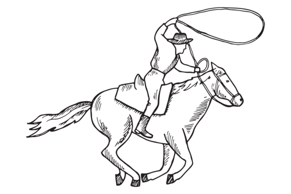 Cowboy Riding Horse with Lasso in Hand D: A Designer’s Real-World Test