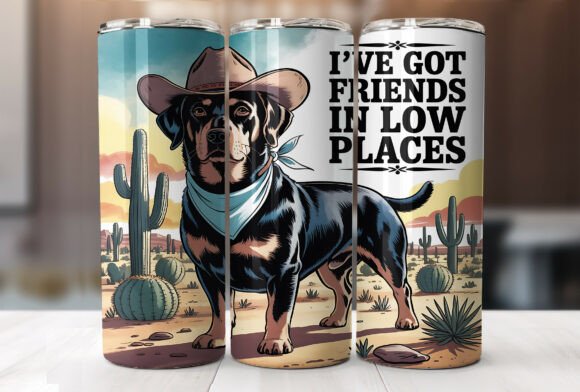 Funny Cowboy Labrador Retriever Tumbler Design Review