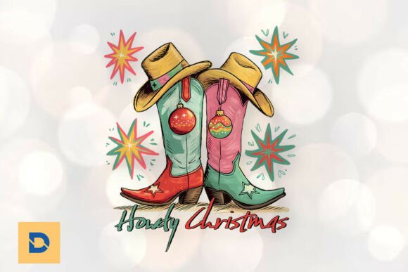 Howdy Christmas - Cowboy Boots PNG Review for Real Projects