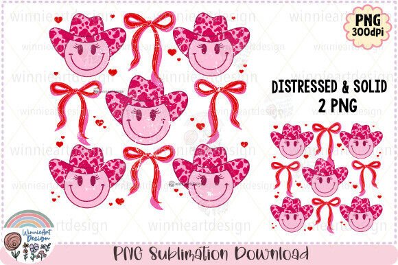 Howdy Valentine Bow Western Pink Cow PNG Review for Real Projects