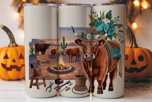 Western Cow Tumbler Wrap PNG Review: A Designer’s Perspective