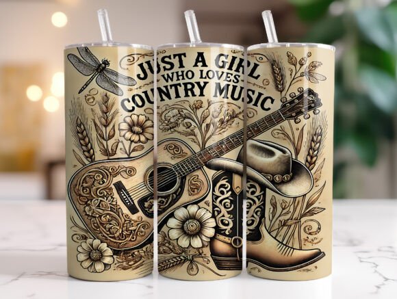 Western Cowgirl Boots 20 Oz Tumbler Wrap Review